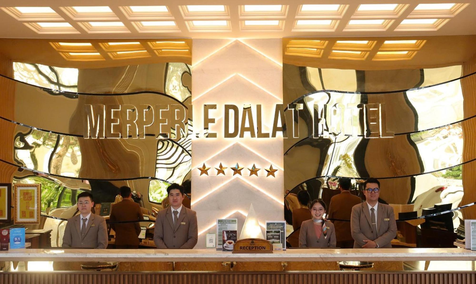 Merperle Dalat Hotel Bagian luar foto